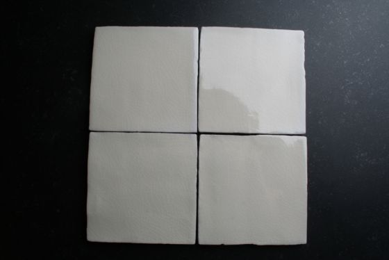 Ambachtelijk craquelé crème