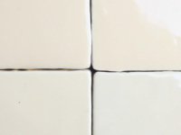 Handvorm 10x10 creme + tegels