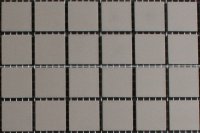 Midden grijs strak mozaiek 2x2 cm 
